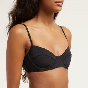 NWOT Mara Hoffman Black Bikini Top 2019